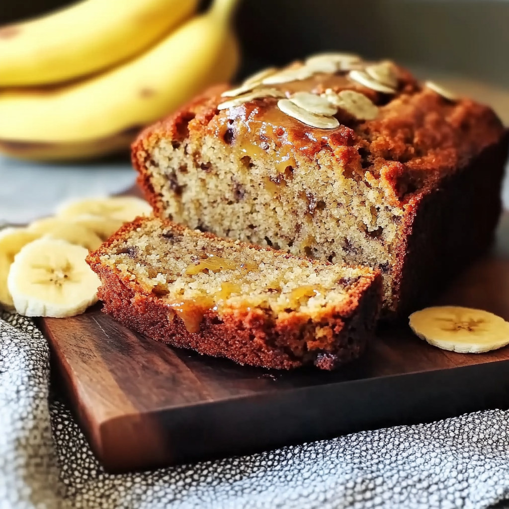 Recipe preparation for Buttermilk Banana Bread