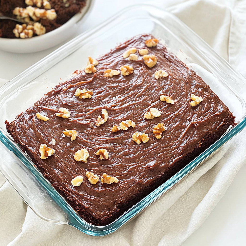 Recipe preparation for Texas Sheet Cake