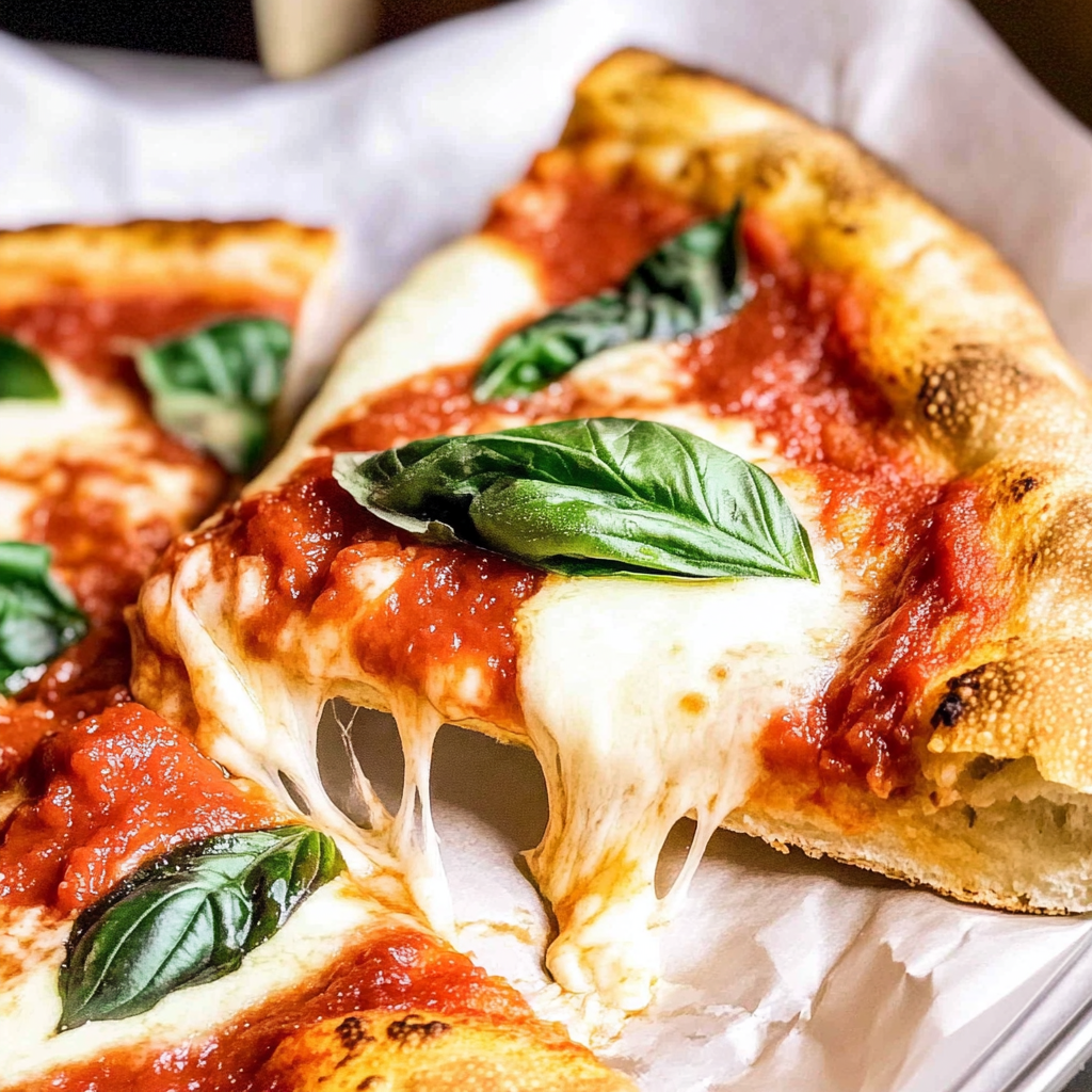 Recipe preparation for Classic Margherita Pizza