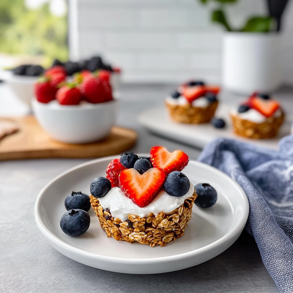 Recipe preparation for Berry Granola Bites