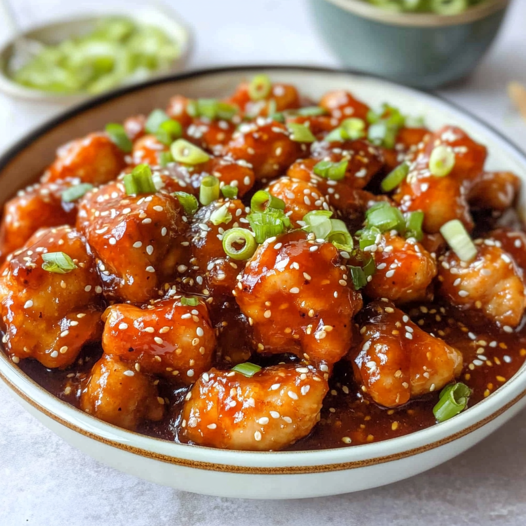 Recipe preparation for Gochujang Chicken