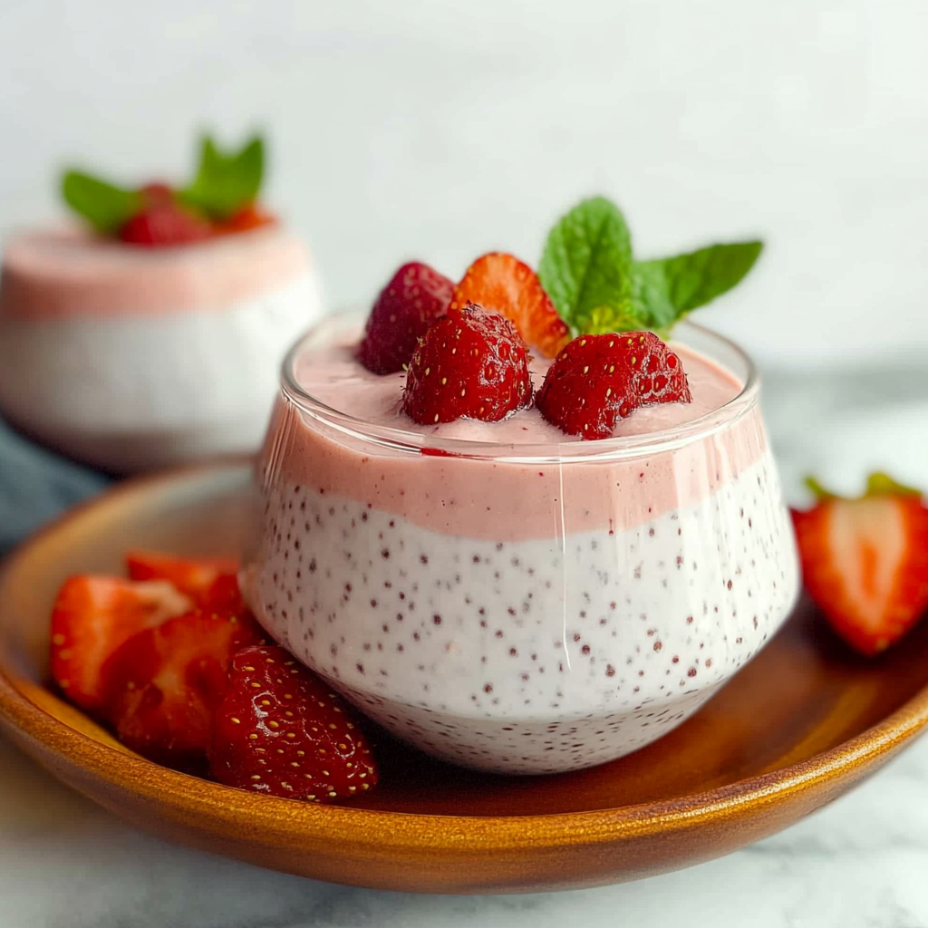 Recipe preparation for Strawberry Sago
