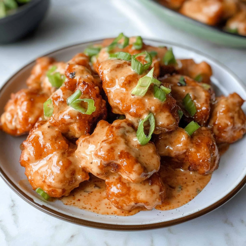 Recipe preparation for Bang Bang Chicken