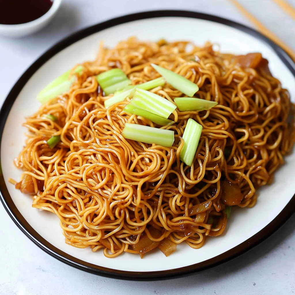Recipe preparation for Panda Express Chow Mein