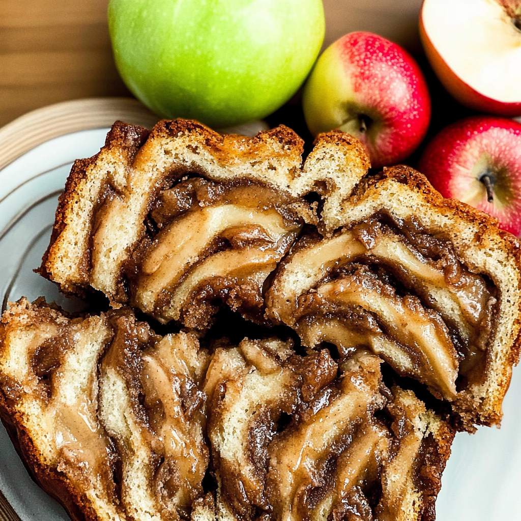 Recipe preparation for Apple Cinnamon Babka