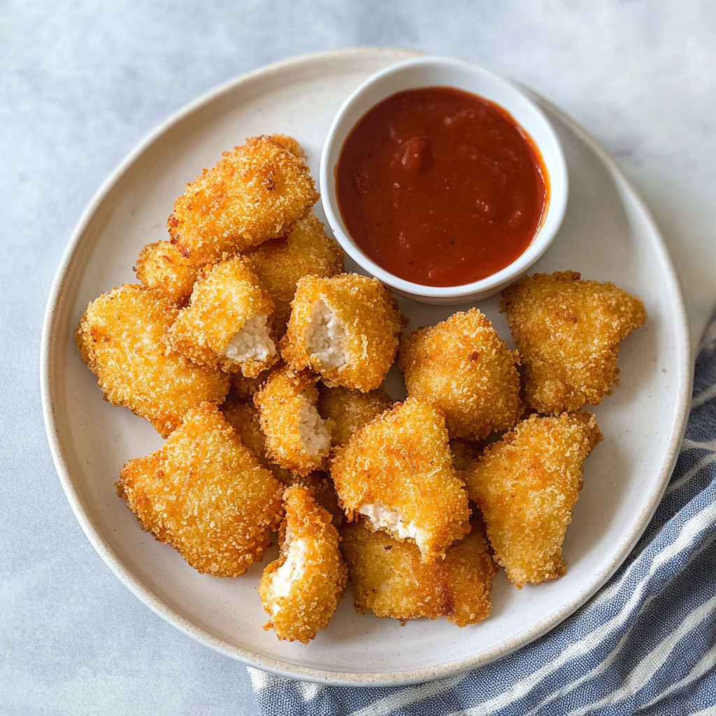 Recipe preparation for Chicken Nuggets