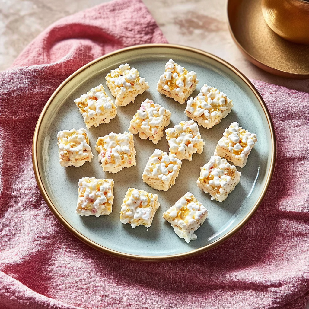 Recipe preparation for marshmallow popcorn