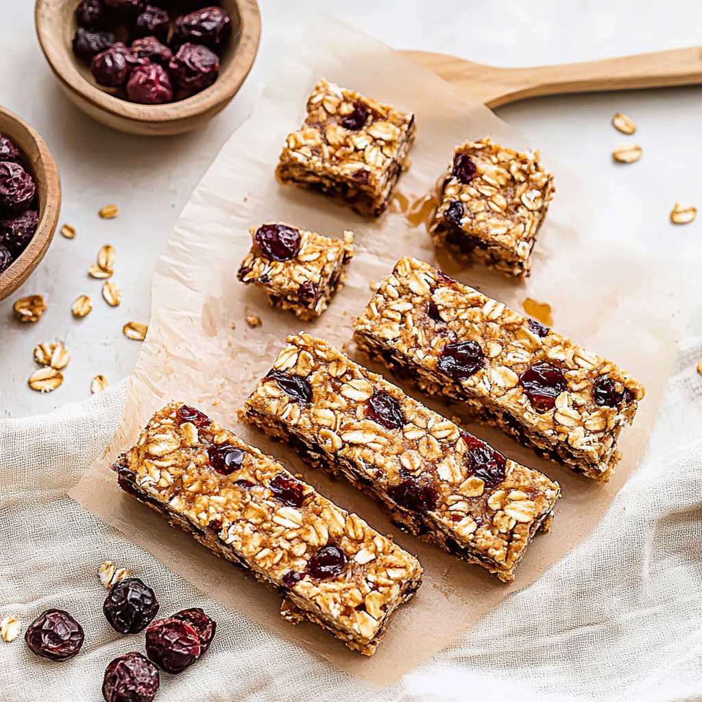 Recipe preparation for granola bars