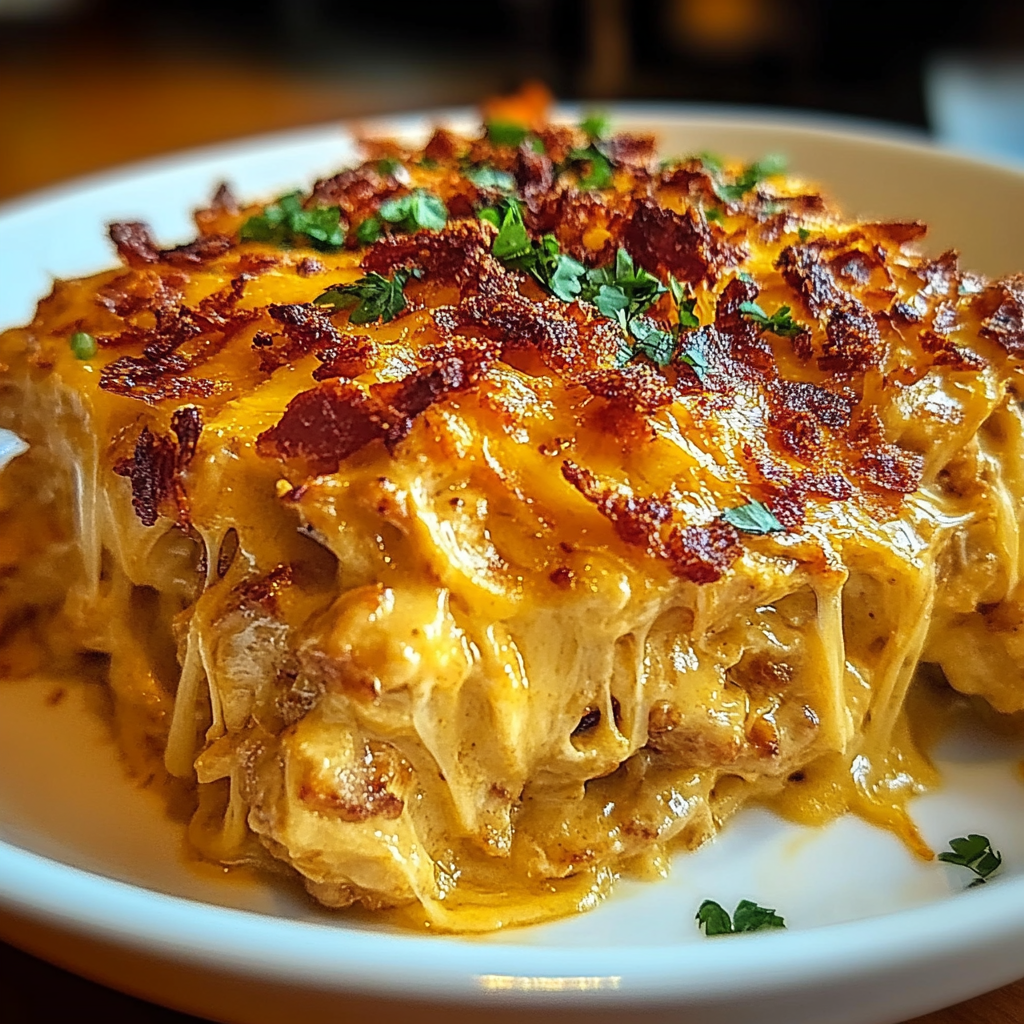 Recipe preparation for Spicy Southern Cheesy Chicken