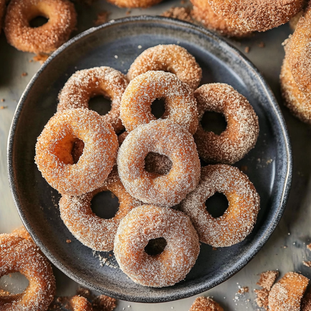 Recipe preparation for Apple Cider Donuts Recipe