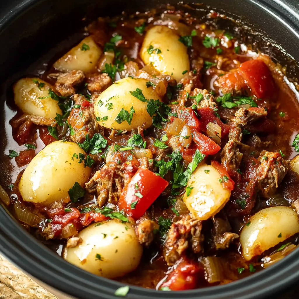 Recipe preparation for Hearty Sausage Casserole Bake