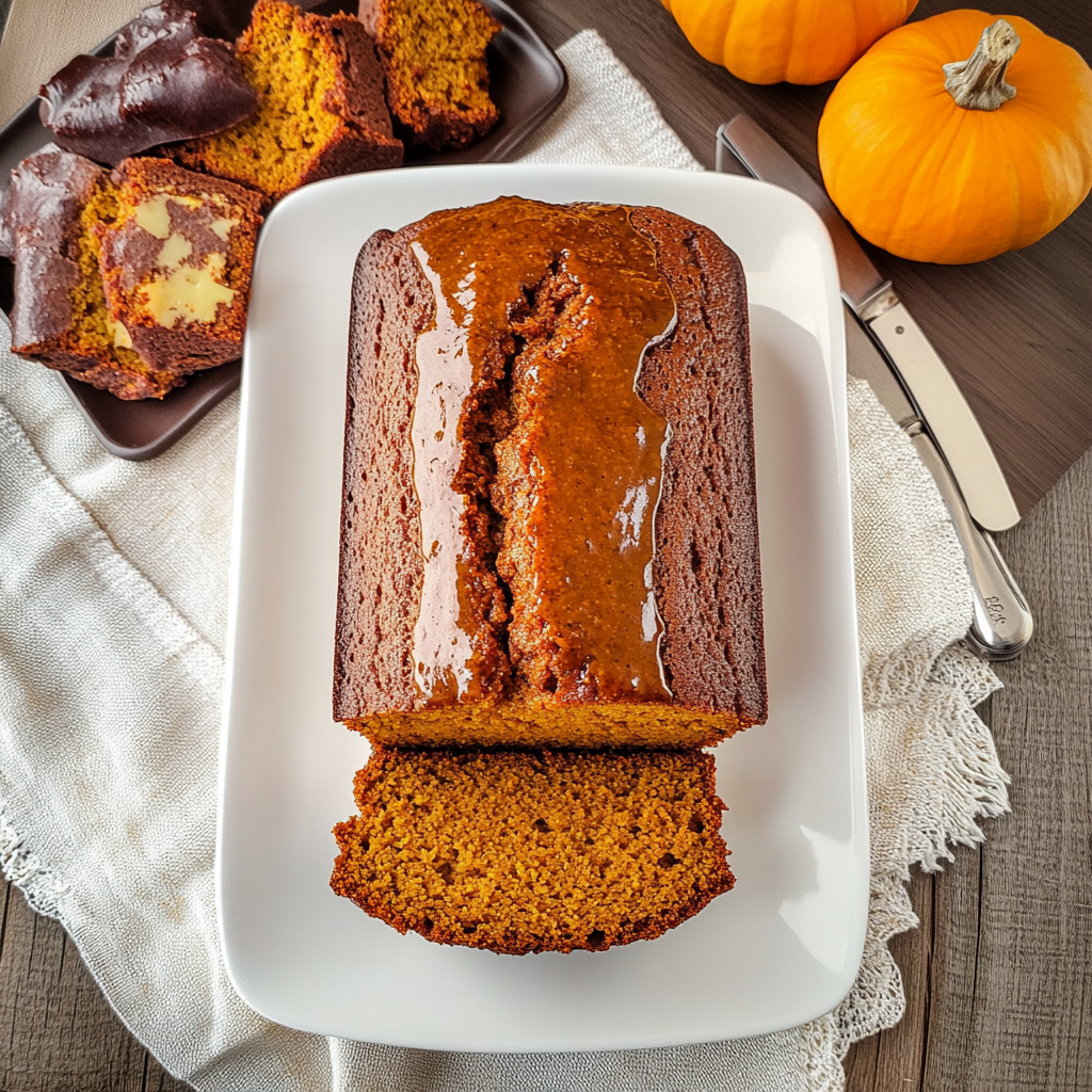Recipe preparation for Pumpkin Bread