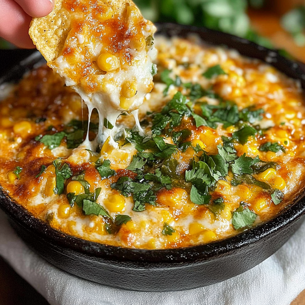 Recipe preparation for Mexican Street Corn Dip