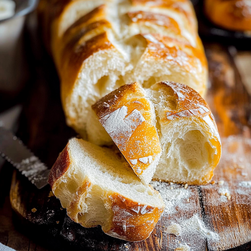 Recipe preparation for French Bread