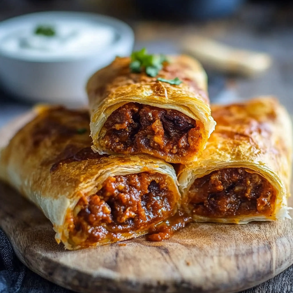 Recipe preparation for Ground Beef Enchiladas Mexican