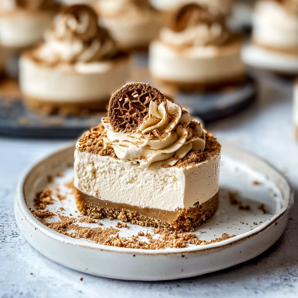 Recipe preparation for Creamy No-Bake Biscoff Cheesecake: A Decadent Dessert Everyone Will Adore