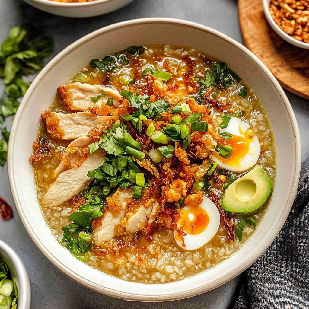Recipe preparation for Chicken Congee