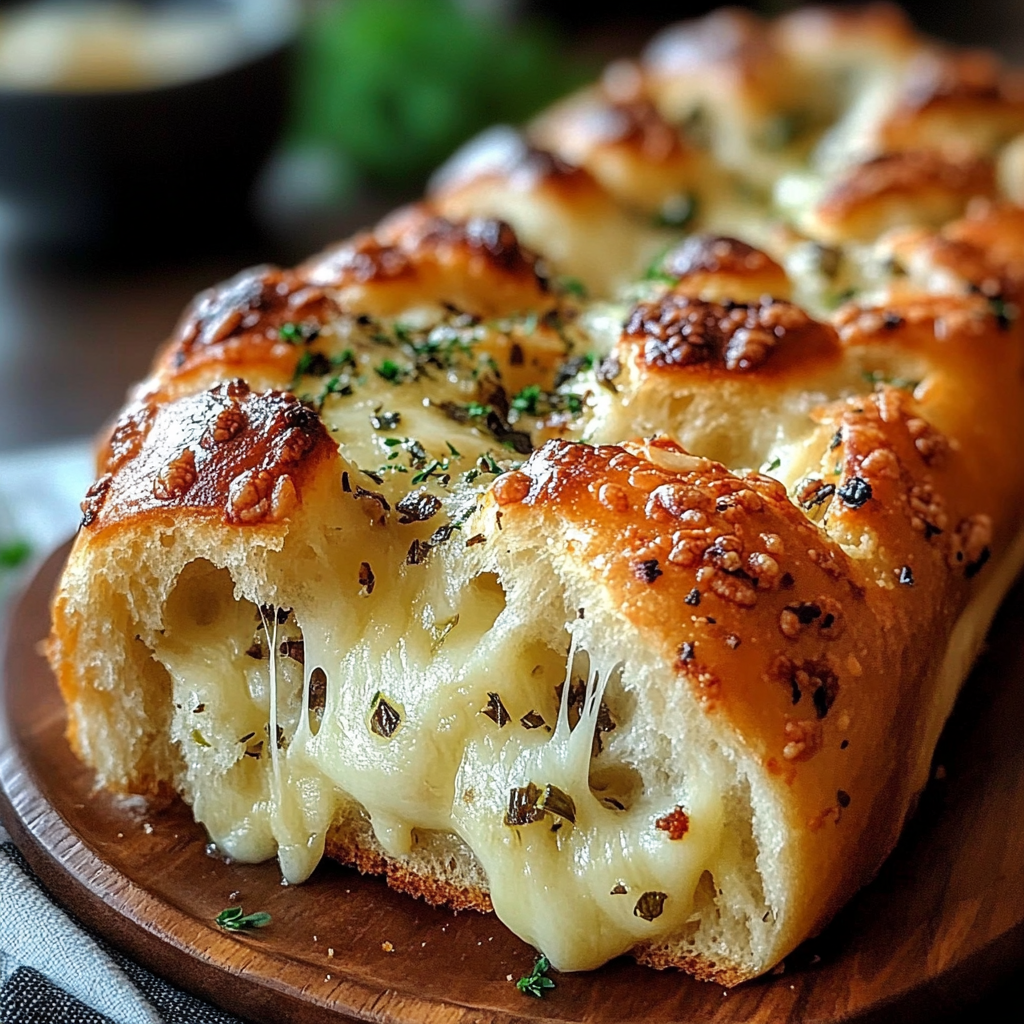 Recipe preparation for Italian Herb Cheese Bread