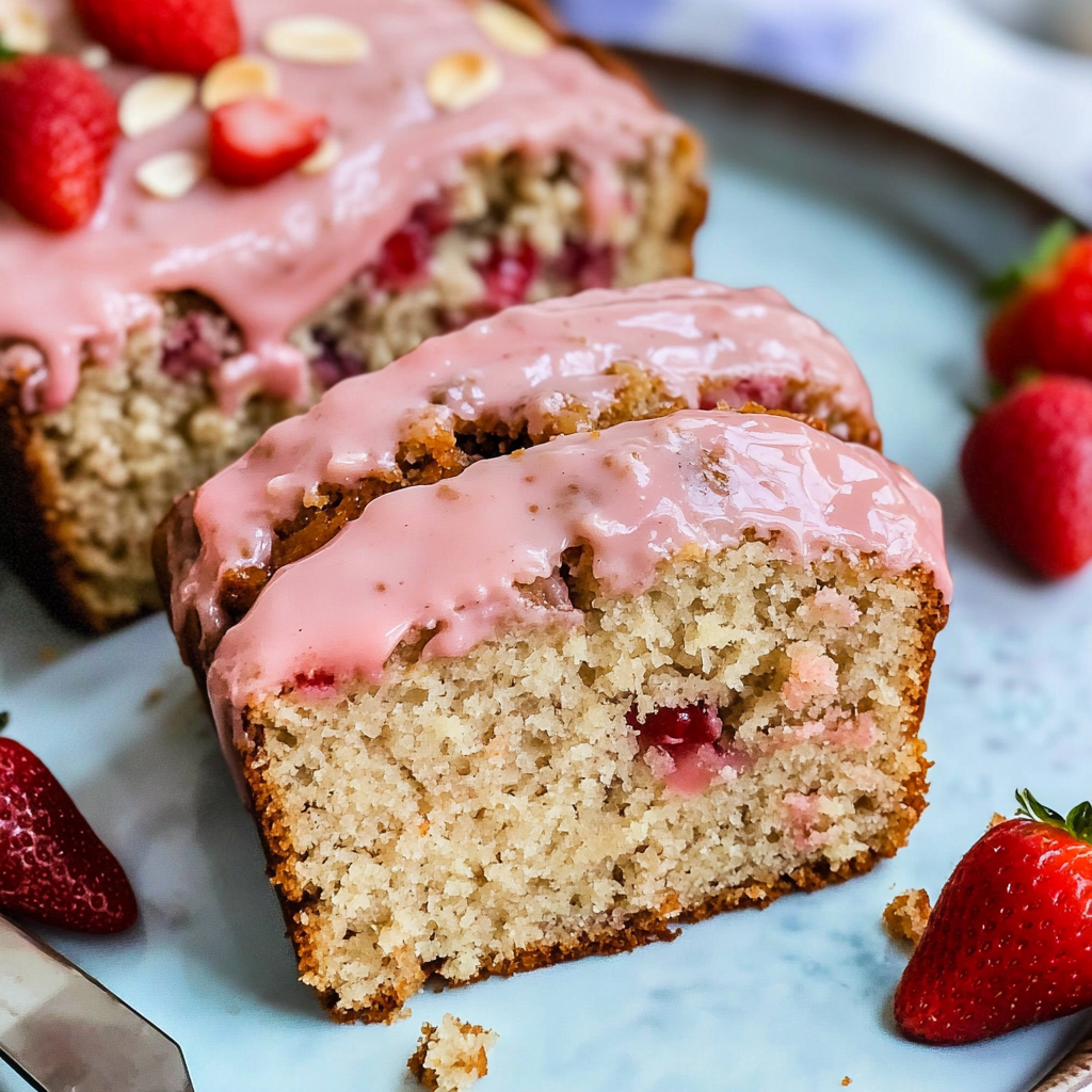 Recipe preparation for Strawberry Banana Bread