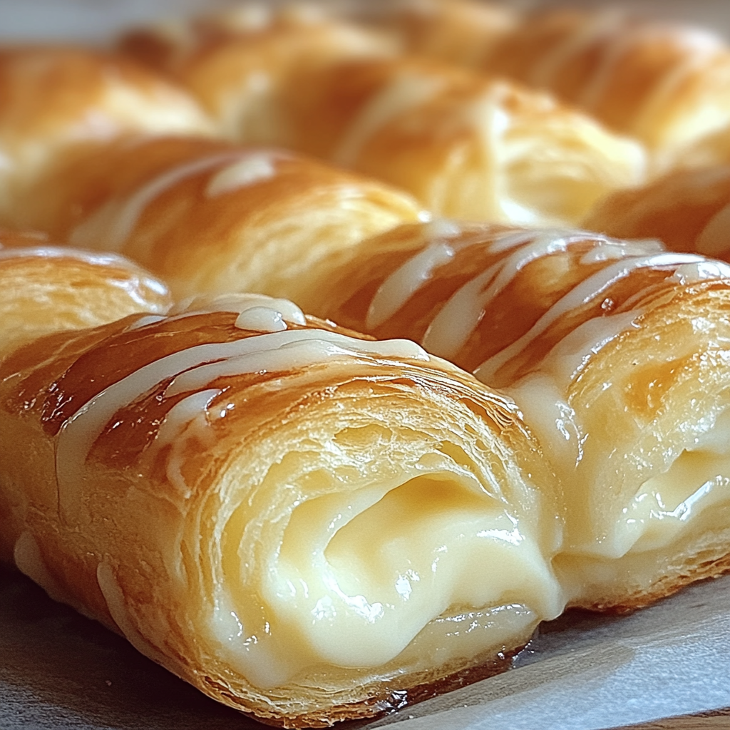 Recipe preparation for Breakfast Cheese Danish