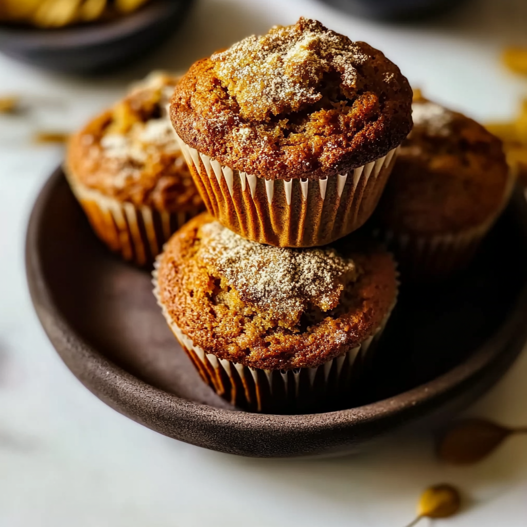 Recipe preparation for Pumpkin Muffins