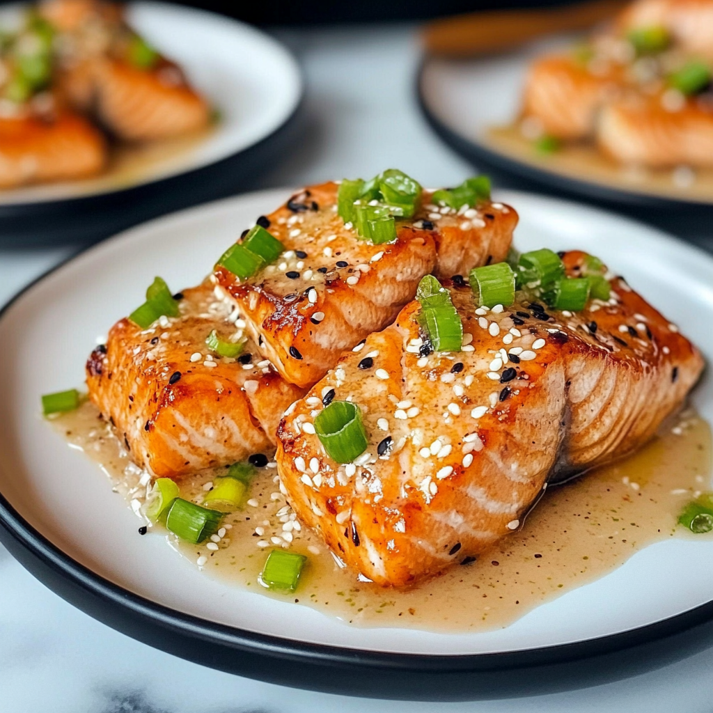 Recipe preparation for Bang Bang Salmon: A Burst of Flavor in Every Bite