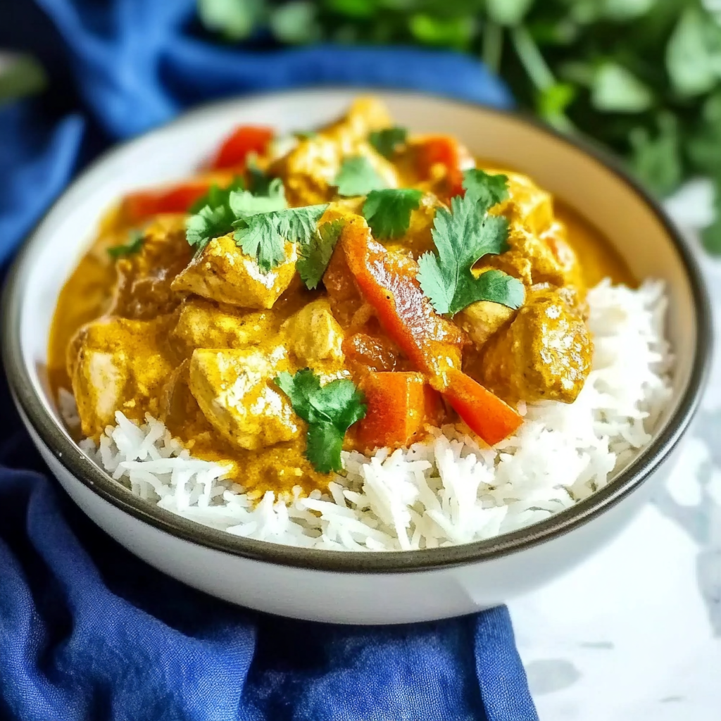 Recipe preparation for Crockpot Coconut Curry Chicken