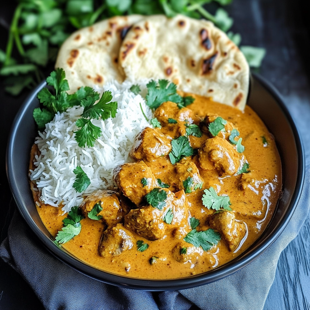 Recipe preparation for 30-Minute Stovetop Indian Butter Chicken