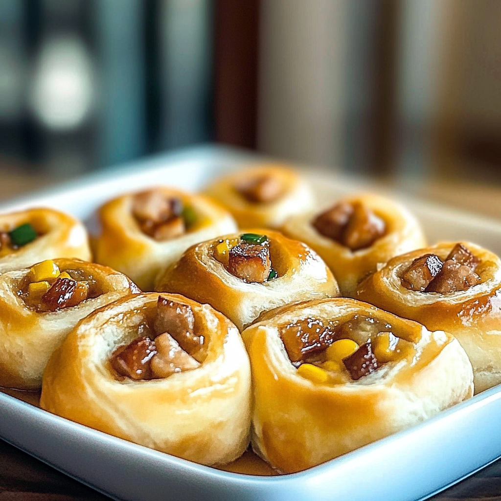 Recipe preparation for Breakfast Rolls