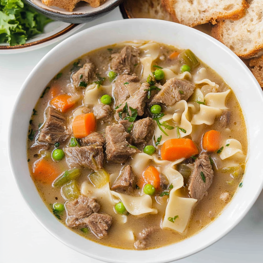 Recipe preparation for Beef Noodle Soup