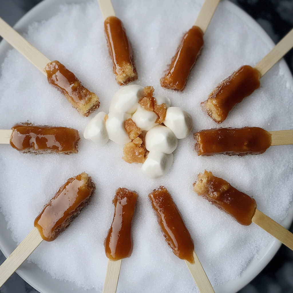 Recipe preparation for Snow Taffy