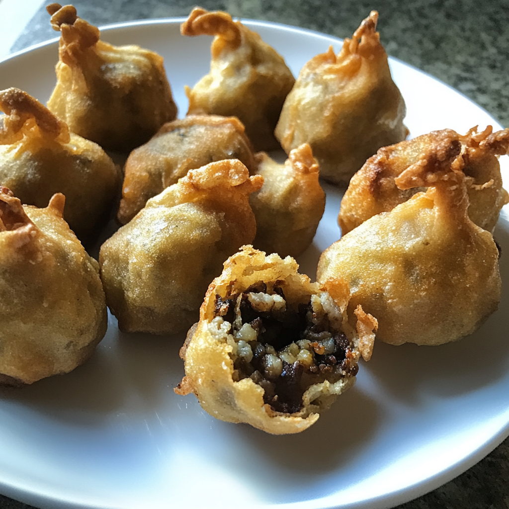 Recipe preparation for Haggis Pakora