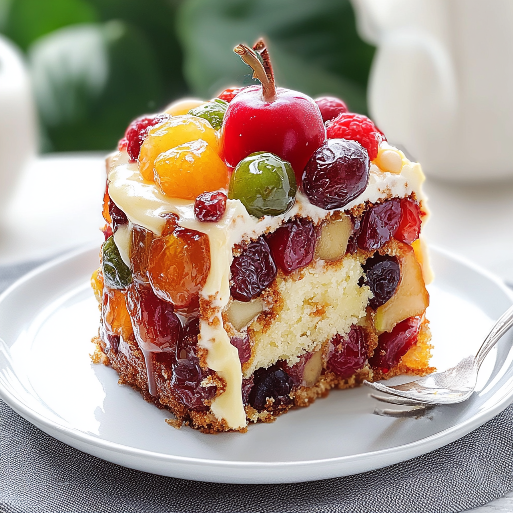 Recipe preparation for Australian Christmas Fruit Cake