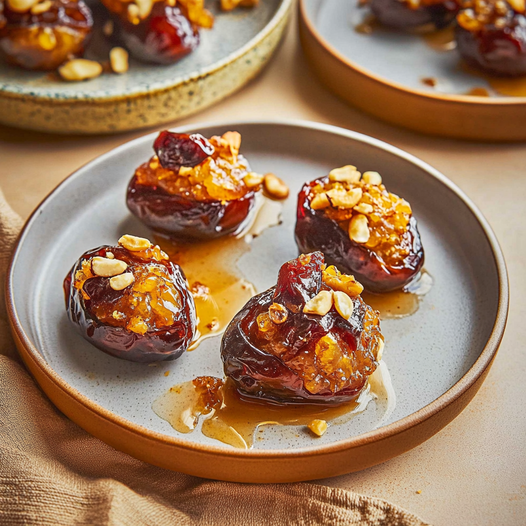 Recipe preparation for Stuffed Dates