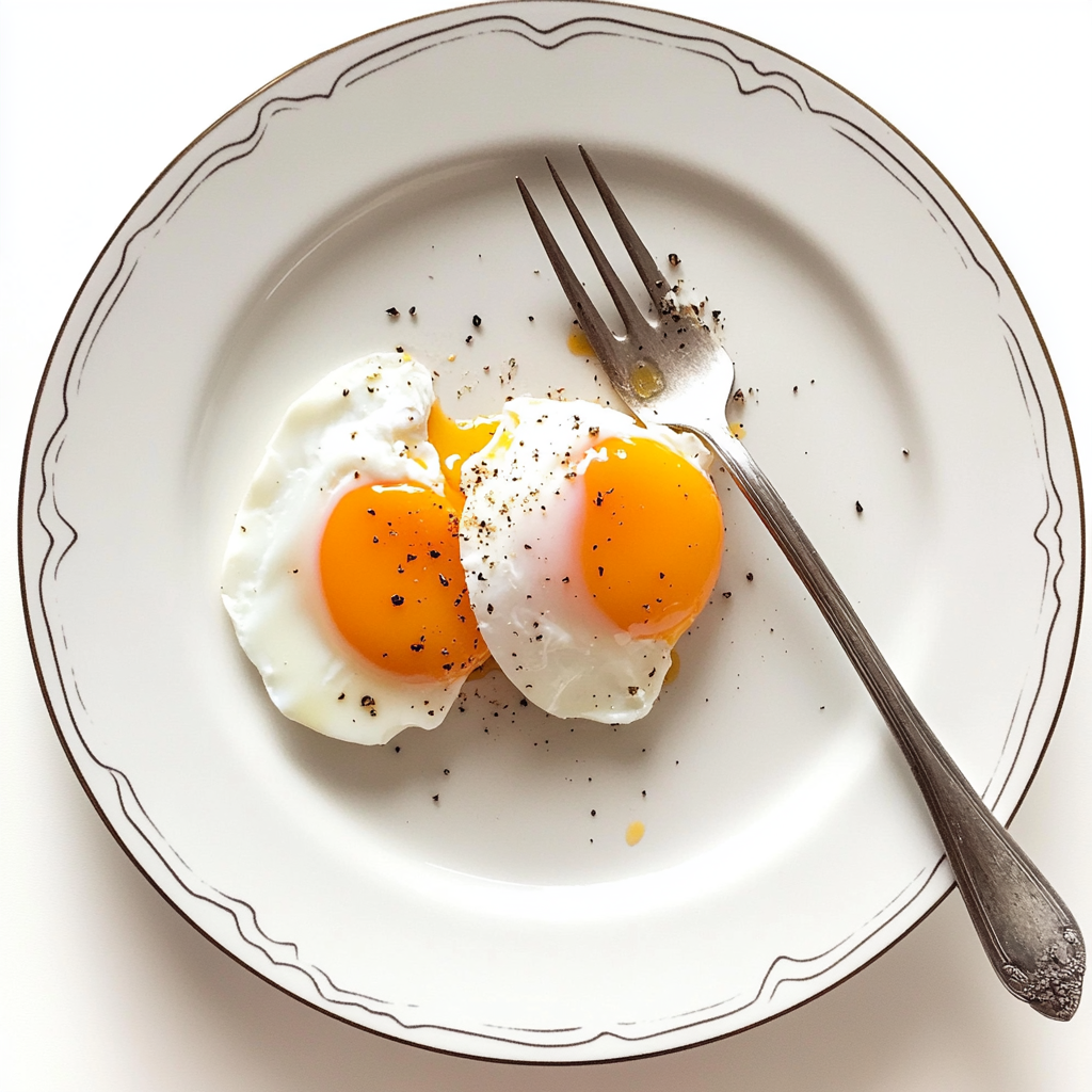 Recipe preparation for Poached Eggs