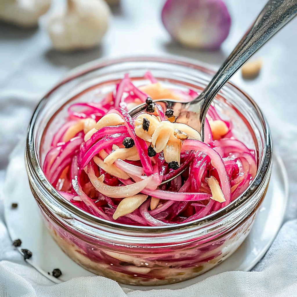 Recipe preparation for Pickled Red Onion