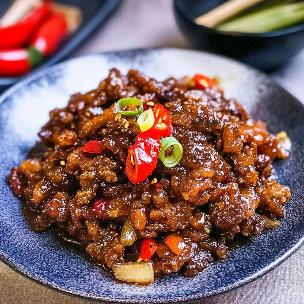 Crispy Chilli Beef Crispy Chilli Beef