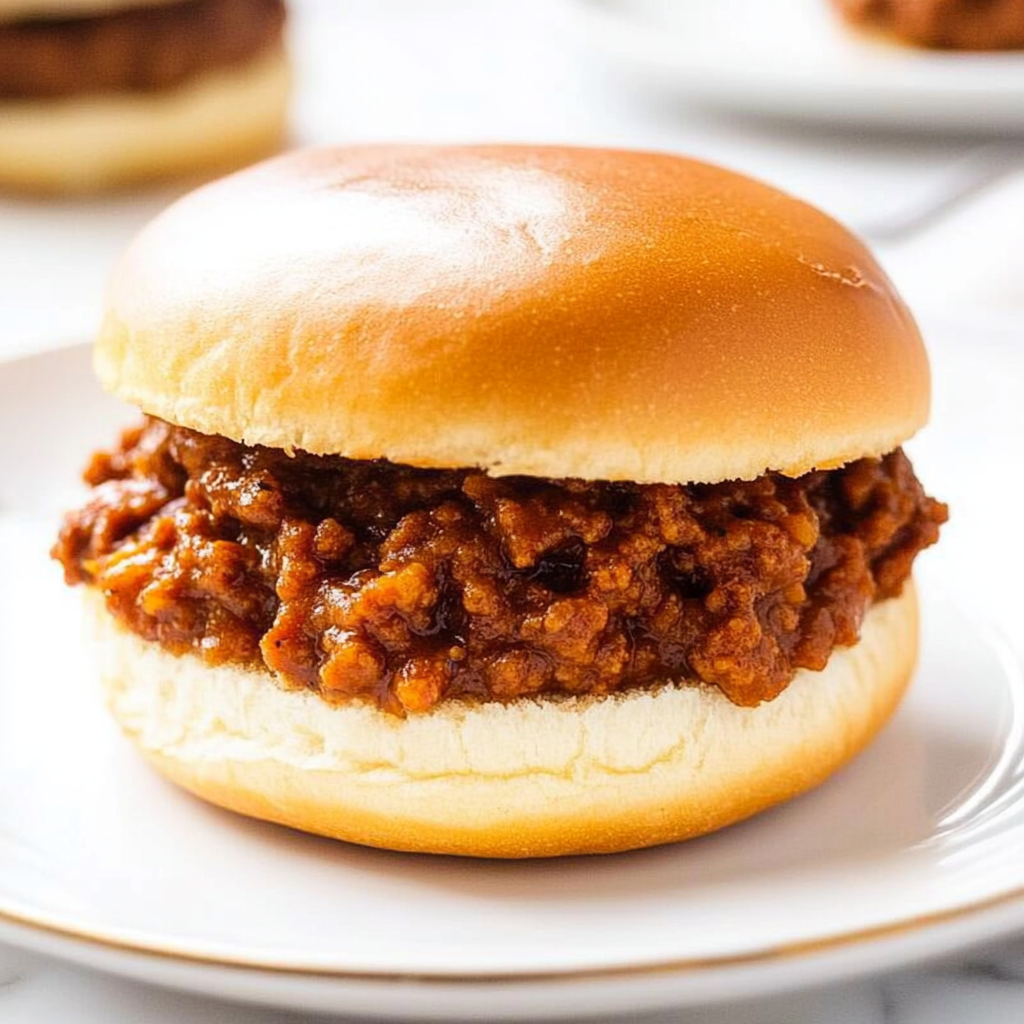 Recipe preparation for Classic Sloppy Joes