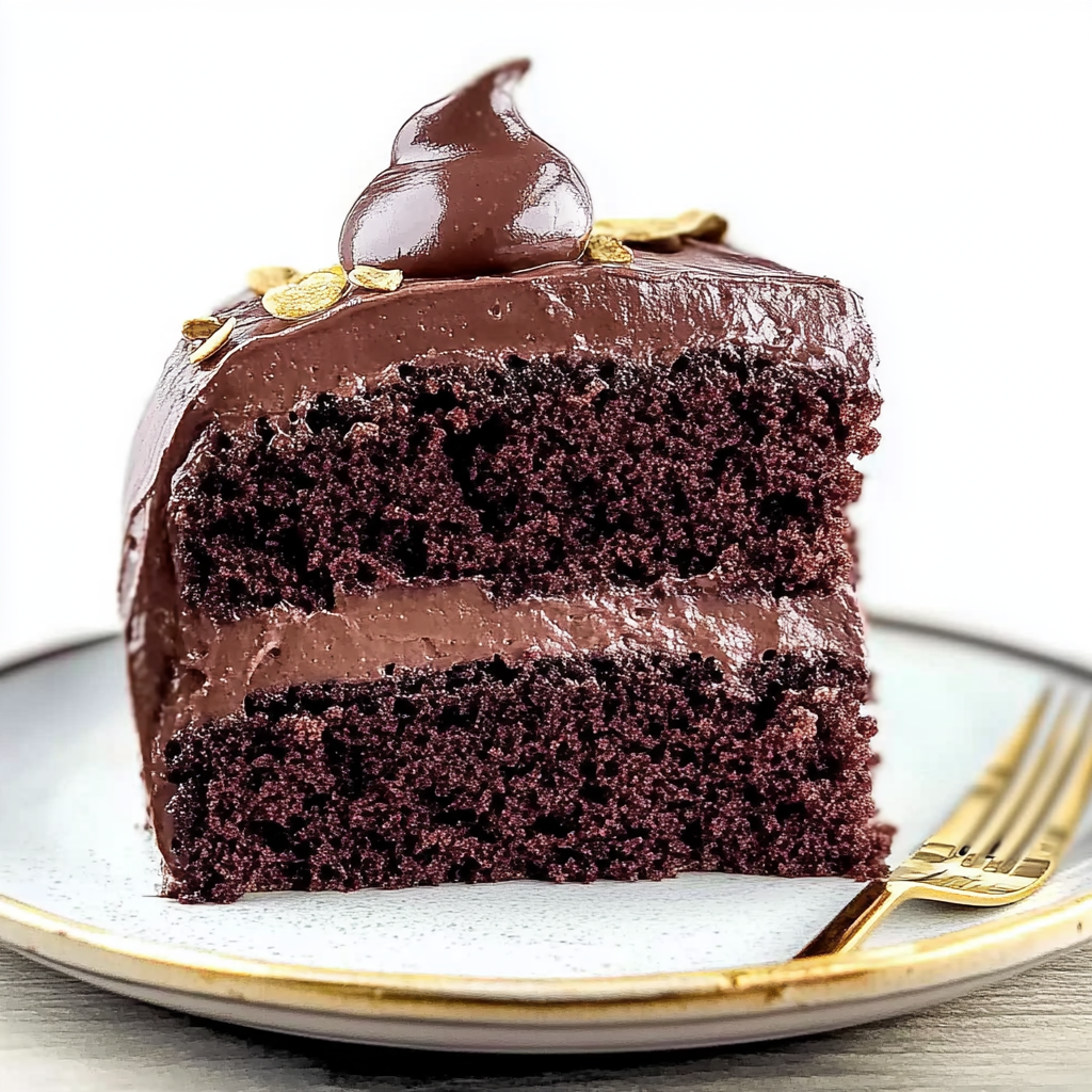 Recipe preparation for Easter Bunny Chocolate Cake