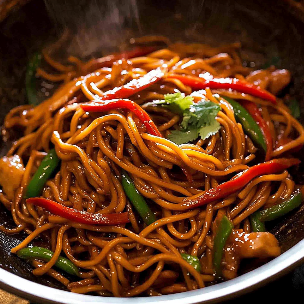 Recipe preparation for Lo Mein Stir-Fry Noodles
